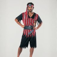 Disfraz Pirata Rebelde / Hombre Adulto